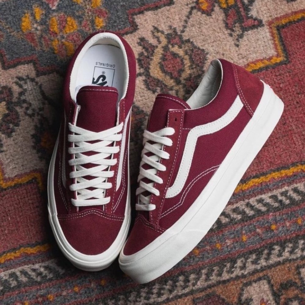 Classic red Vance casual shoes for women